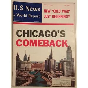 US News & World Report Magazine May 27 1955 New 'Cold War' Just Beginning